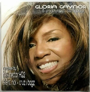 GLORIA GAYNOR "I Never Knew" New Factory Sealed Double Maxi-Single 2002 Logic - Picture 1 of 2