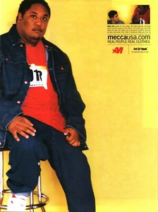 2000 VINTAGE PRINTANZEIGE - MEKKA USA - ECHTE MENSCHEN. ECHTKLEIDUNG.  KIRK LEW - Bild 1 von 1