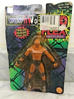 Goldberg WCW NWO Just Toys Bend n Flex 摔跤人偶 WWF WWE 全新 1999 年坏盒 — 第 1/4 张图片