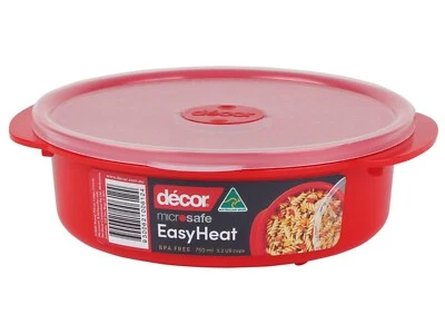 Microsafe 750ML Microwavable round food container Microwave, freezer, dishwasher - Image 1 of 4