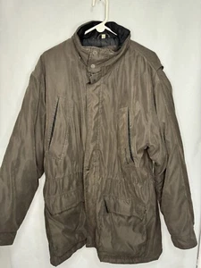 Boston Harbour Size Large Brown Suede Jacket Adjustable Waist - Picture 1 of 12
