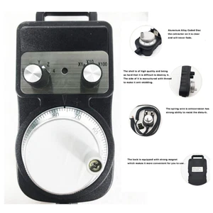 Aluminum Alloy Rotary Encoder 5-12V Voltage, 600rpm Max Speed, 25 P/r Resolution - Picture 1 of 7