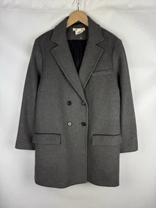 Isabel Marant Pour H&M Damen zweireihiger kurzer Wollmantel Jacke Größe US 6 - Bild 1 von 24