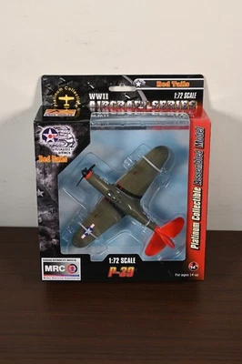 MRC Easy Model WWII Aircraft Series Red Tails P-39 1:72 Scale #39203 - Image 1 of 4