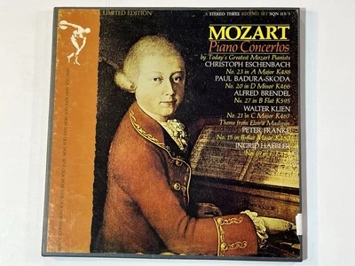 Mozart Piano Concertos (1973 Sine Qua Non SQN 113/3 Stereo 3LP Box) Eschenbach - Image 1 of 3