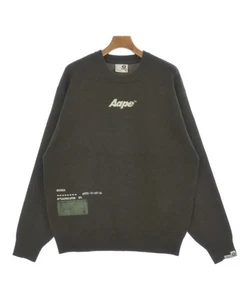 AAPE BY A BATHING APE Sweaters KhakixWhite L 2200604426093 - Picture 1 of 6