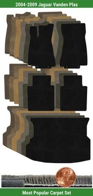 Juego de alfombrillas Ultimat personalizadas para Jaguar Vanden Plas 2004-2009 (5 piezas) #TE8 Foto 1 de 4