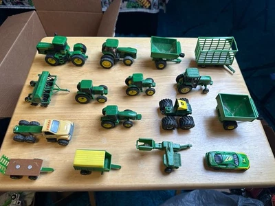 John Deere Lot Of 16: Tractors, Trailers, Autos - Image 1 of 4