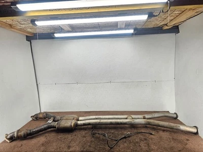 CHEVROLET CORVETTE C5 00-04 OEM CENTER X MID PIPE EXHAUST RESONATOR MUFFLER CAT - Image 1 of 4