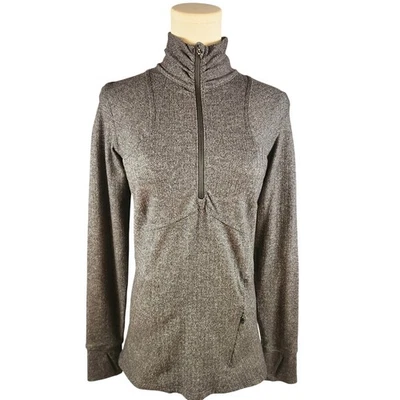 Pullover Lululemon Soul Cycle espiga manga larga cremallera cuello atletismo top Foto 1 de 4