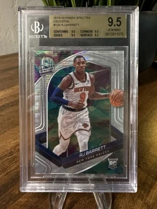 Spectra Celestial RJ Barrett RC/99 BGS 9,5 Raptors 2019-20 - Imagen 1 de 2