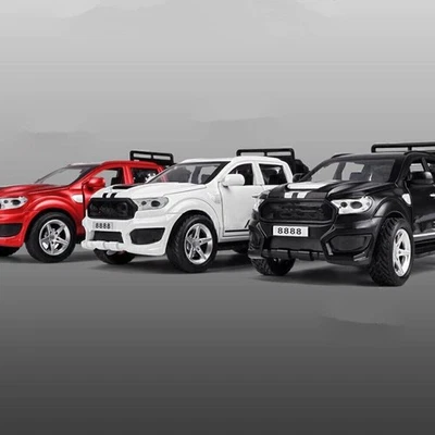 1/32 Diecasts Car Model Off-Road Truck Toy Kids for Ford Raptor F350 Ranger - Image 1 of 4