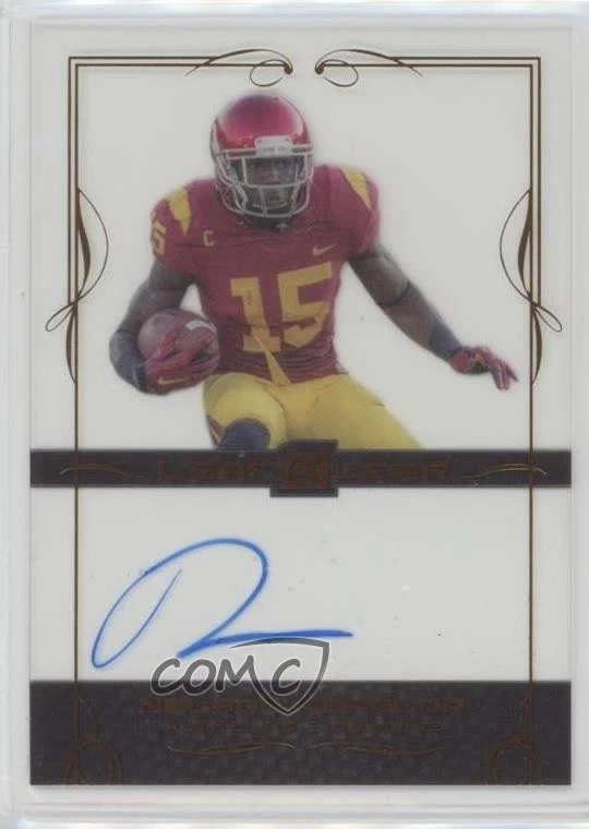 2015 Leaf Clear Base Auto Bronze Nelson Agholor #BA-NA1 Rookie Auto RC - Image 1 of 2
