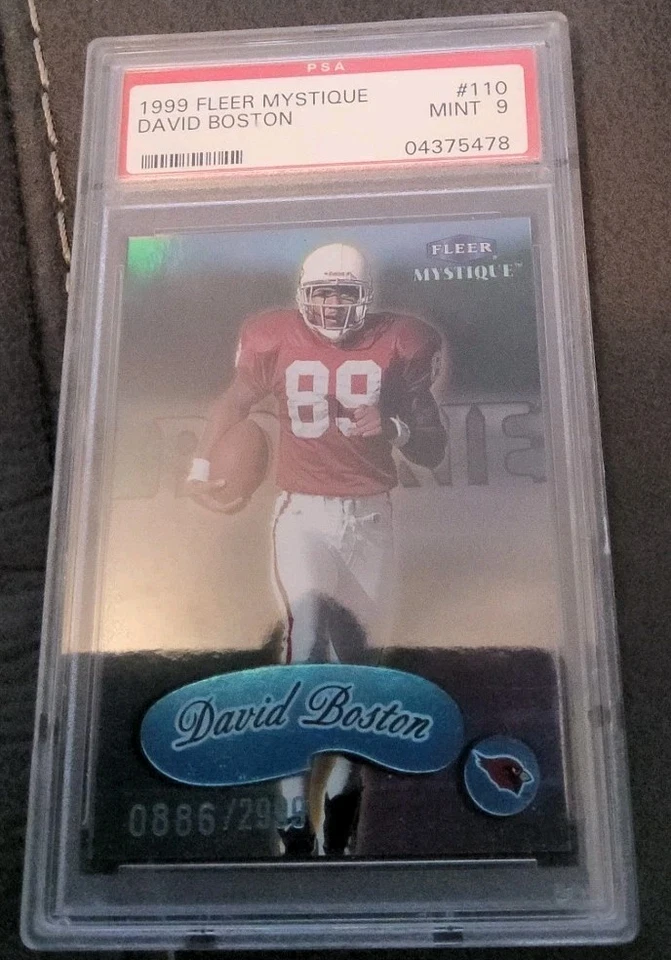 1999 Fleer Mystique - 新秀 David Boston #110 886/2999 (RC) — 第 1/1 张图片