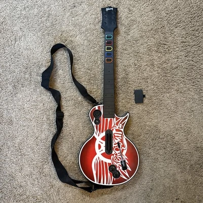 Controlador Guitar Hero Aerosmith Gibson Les Paul PS3 95337.805 sin probar Foto 1 de 4