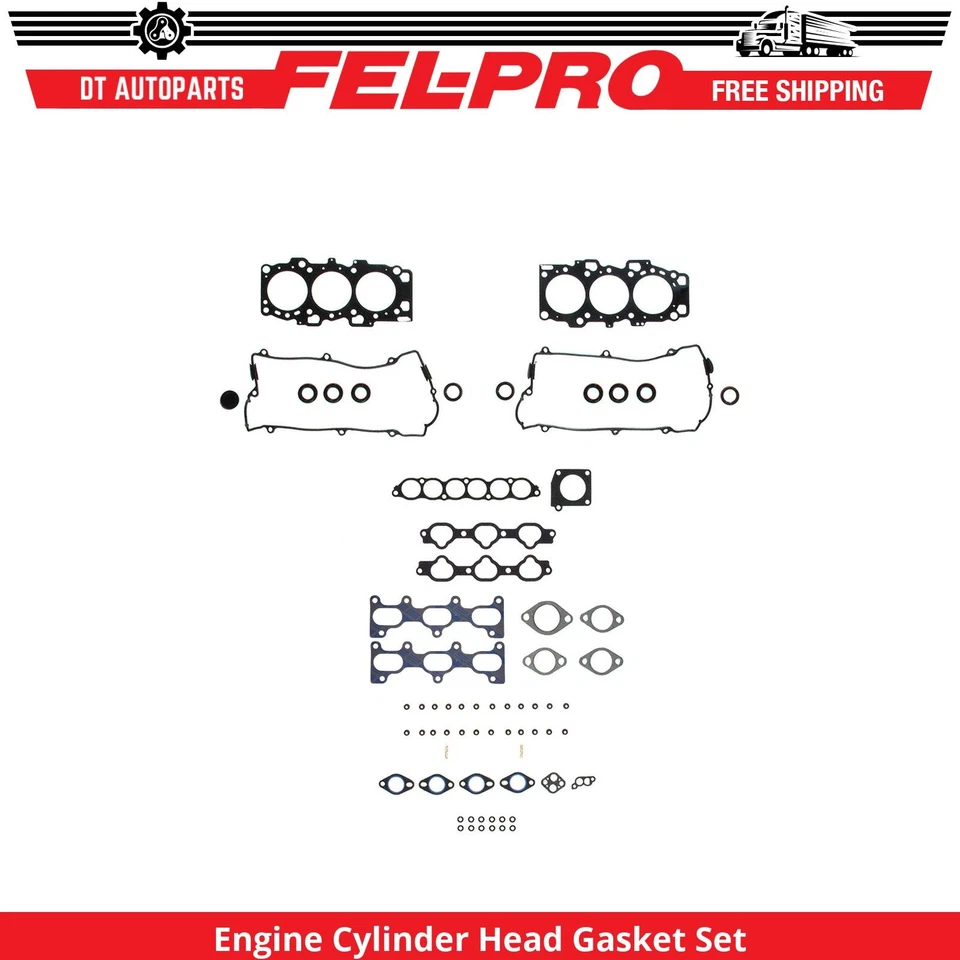 Juego de juntas de culata de motor V6 de 2,7 L Fel-Pro para Hyundai Sonata 2002-2004 Foto 1 de 1
