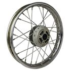 14x1.4 12mm ID Front Wheel Steel Rim Dirt Pit Bike 125cc Taotao Chrome Finish 28