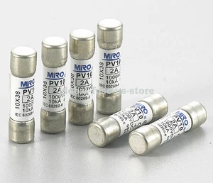 EIN STÜCK Miro PV10-10A Solar Sicherungen Photovoltaik 10 Ampere 1000 VDC - Bild 1 von 2