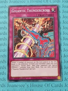 Gigantic Thundercross PHHY-EN072 Yu-Gi-Oh Card 1st Edition New - Picture 1 of 3