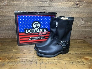 Double H Men's 11 Inch Barry 4008 Black - Men's Size 11D - New Made in USA - Picture 1 of 10