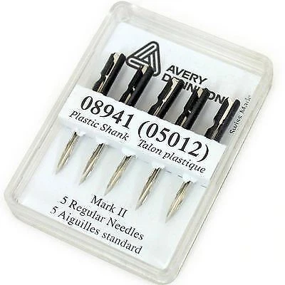 1 Tagging Gun Needle Mark II, Mark III REGULAR By Avery Dennison (1 Needle Only)