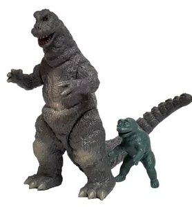Y-MSF YMSF Gray Godzilla (1967) 6 inch figure & Infant Miniya figure - Picture 1 of 10