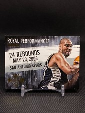 TIM DUNCAN 2013-14 Panini Court Kings Royal Performance #8 /175 Spurs