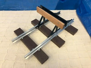 5 " inch gauge Garden Railway Buffer Stop Laser Cut 21mm high rail Aluminium - Picture 1 of 7