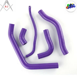 For 1995-1998 HONDA CBR600F3 CBR600 F3 Silicone Radiator Coolant Hose Kit Purple - Picture 1 of 3