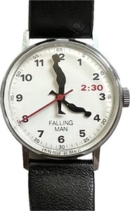 1973 MOMA Ernest Trova Falling Man Men’s Wristwatch - Picture 1 of 2