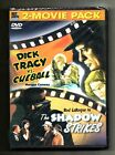 2 Movie Pack Dick Tracy Versus Cueball & Shadow Strikes (2005, Dvd) Brand New