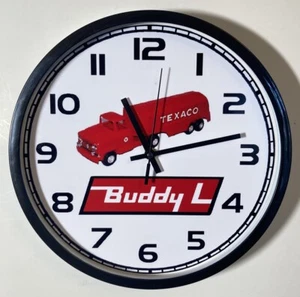 Buddy L Toy Trucks Logo Battery Operated Wall Clock - Picture 1 of 2