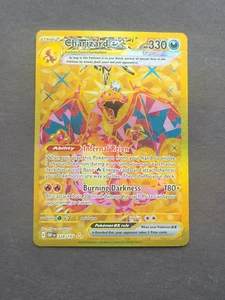 Pokemon CHARIZARD EX 228/197 - S&V LLAMAS DE OBSIDIANA HOLO DORADO HIPER RARO - CASI NUEVO/COMO NUEVO - Imagen 1 de 2