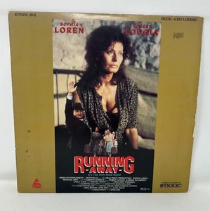 Running Away Laserdisc ID8219PR LD Laser Disc Sophia Loren Robert Loggia - Picture 1 of 3