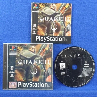 ps1 QUAKE II 2 Boxed With Manual PAL Version ps2 ps3 - Bild 1 von 4