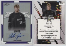 2019 Leaf Metal US Army All-American Bowl Purple /7 Tyler Fromm #BA-TF1 Auto