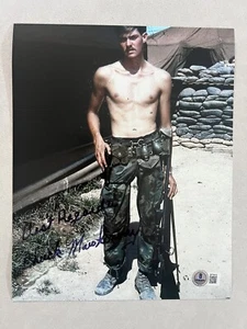 Charles Chuck Mawhinney autographed signed 8x10 photo Beckett BAS COA USA Sniper - Picture 1 of 1
