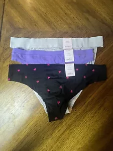 Auden Panties Women’s Medium (8-10) lot of 3 Pack New With Tags Solid Satin - Picture 1 of 10