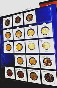 2000-2008 UC Sacagawea Native American 18 Coin BU Uncirculated Dollar Set - Bild 1 von 2