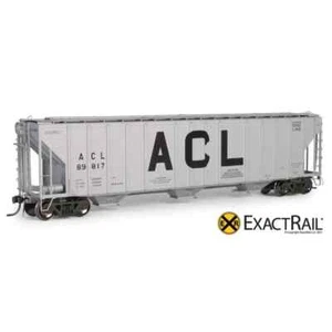 ExactRail Magor 4750 Covered Hopper Atlantic Coast Line Car Number ACL 89817 New - Picture 1 of 5