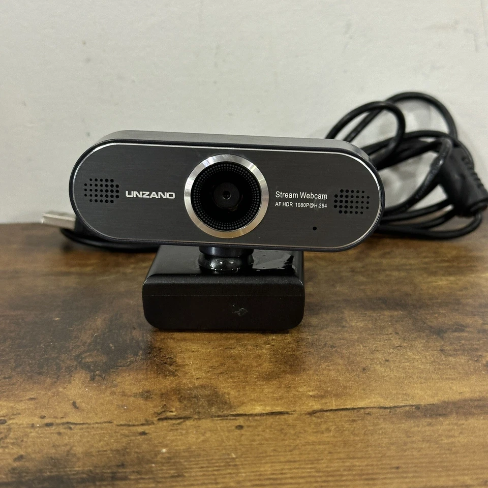 Unzano 1080P Webcam, HD Web Camera with Microphone, USB Camera for Computer - Image 1 of 4