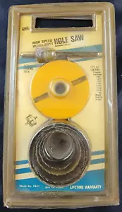 Vintage Lochsäge #7851 Durex Industrial High Speed Schwerlast 7 Stck. Kit - Bild 1 von 5