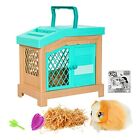 Little Live Pets 26410 Soft, Interactive Mama Guinea Pig and her Hutch, and her