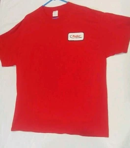 Ryder Shirt XXL 2XL Truck Transport Employee Uniform Embroidered Logo Patch Rare - Picture 1 of 6