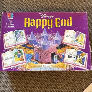 MB Spiel 👑 Disney's HAPPY END 🏰  Märchen Prinz Prinzessin Burg Brettspiel 1996 - Bild 1 von 4