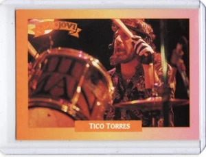1991 Brockum Rock Cards #288 Tico Torres BON JOVI - Foto 1 di 2