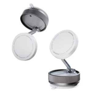 360° Vacuum Suction Cup Phone Holder Stand Strong Magnetic Car Mount Foldable - Picture 1 of 15