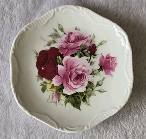 Porzellan Teller Faust Erbstücke San Francisco Plantage Schale Rosen klein floral - Bild 1 von 4