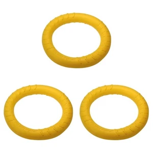  Anillo para perro juguete anillo volador creativo resistente a mordeduras EVA perro masticar juguete anillo para mascotas 3 piezas - Imagen 1 de 12