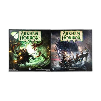 FFG Juegos de Mesa Arkham Horror Collection #47 - Juego Base + 3 Expansiones! En muy buen estado/casi nuevo Foto 1 de 2